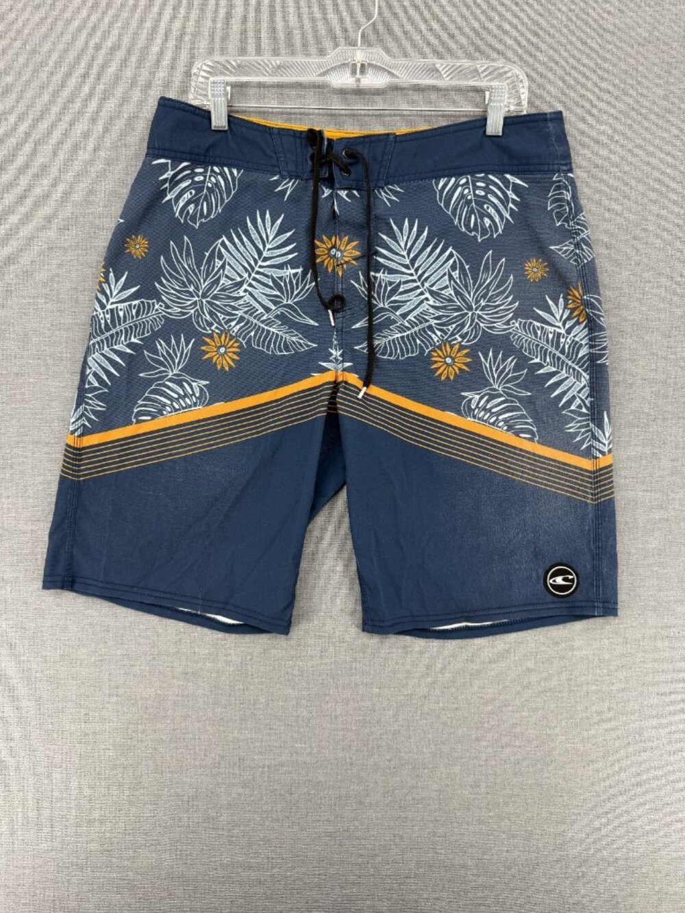 O'Neill Hyperfreak Tradewinds Board Shorts Mens 32 10" Swim Trunks Drawstring